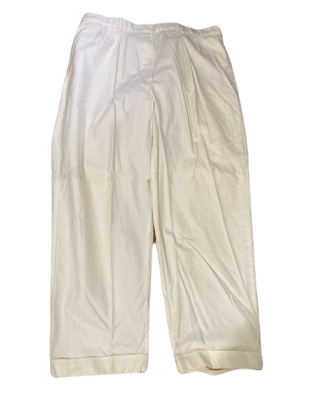 Tommy Hilfiger Cream Boot Cut & Flare Pants